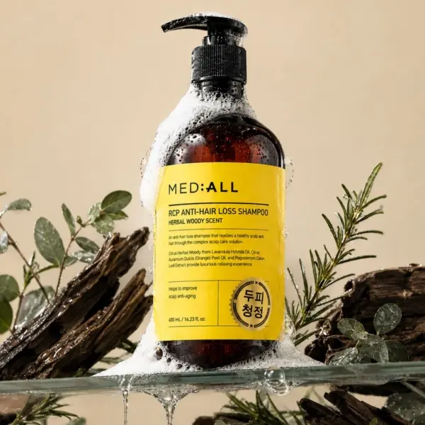 MED:ALL RCP Anti-Hair Loss Shampoo (Herbal Woody Scent) 480ml