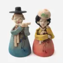 Red Clay Doll - Little Scholar and Eoudong - Made in Korea