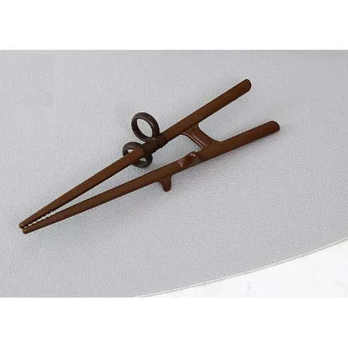 Edison Adult Correction Chopsticks Right Hand Brown 2pcs - Image 3