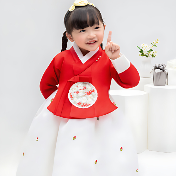 Red Tulip Hanbok AW228