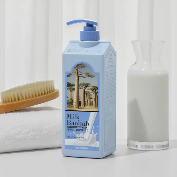 Milk Baobab Body Wash White Musk 500ml 1000ml