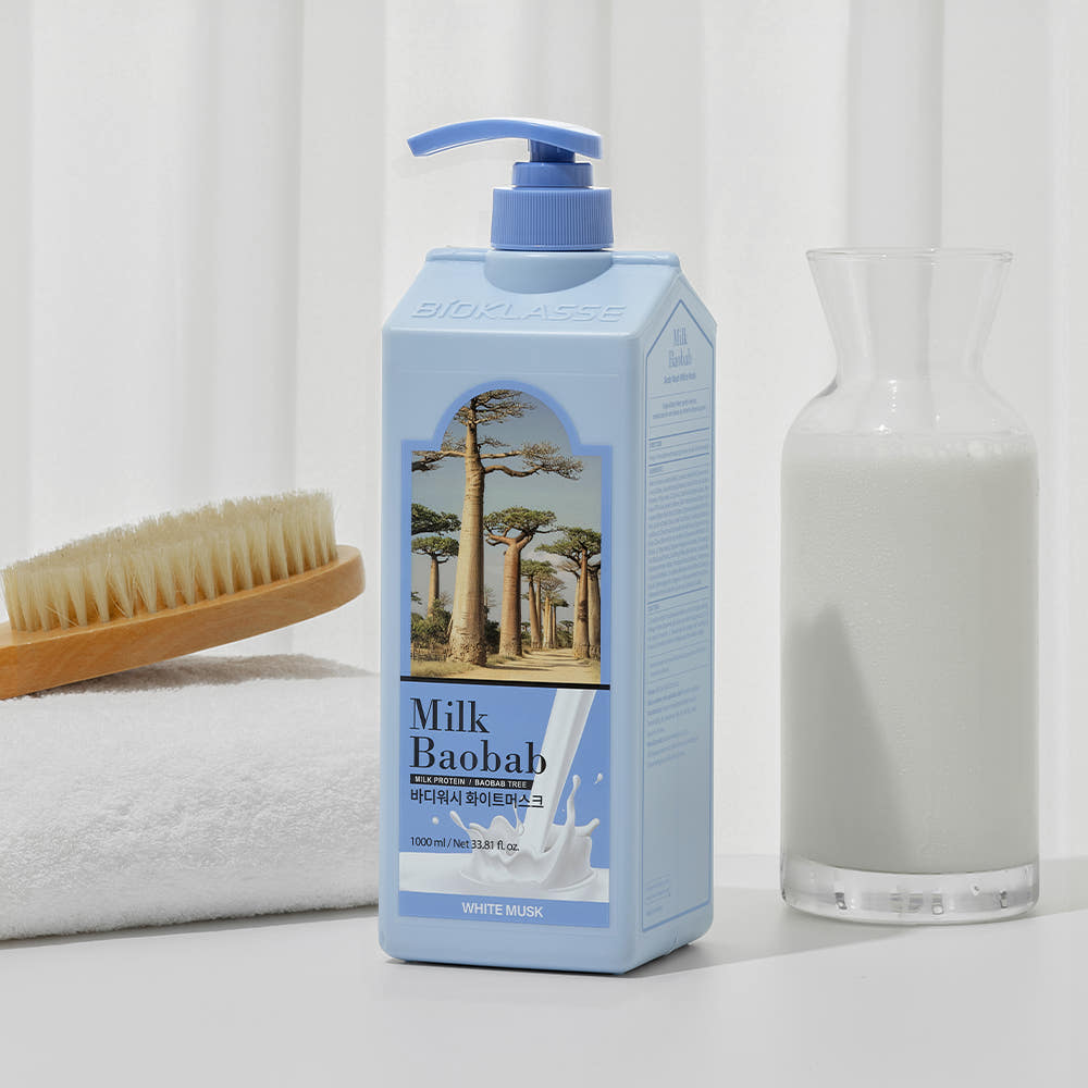 Milk Baobab Body Wash White Musk 500ml 1000ml
