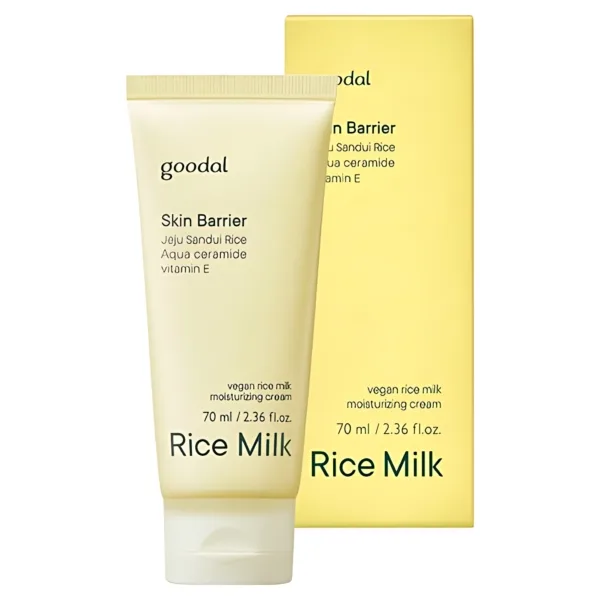 goodal Vegan Rice Milk Moisturizing Cream 70ml