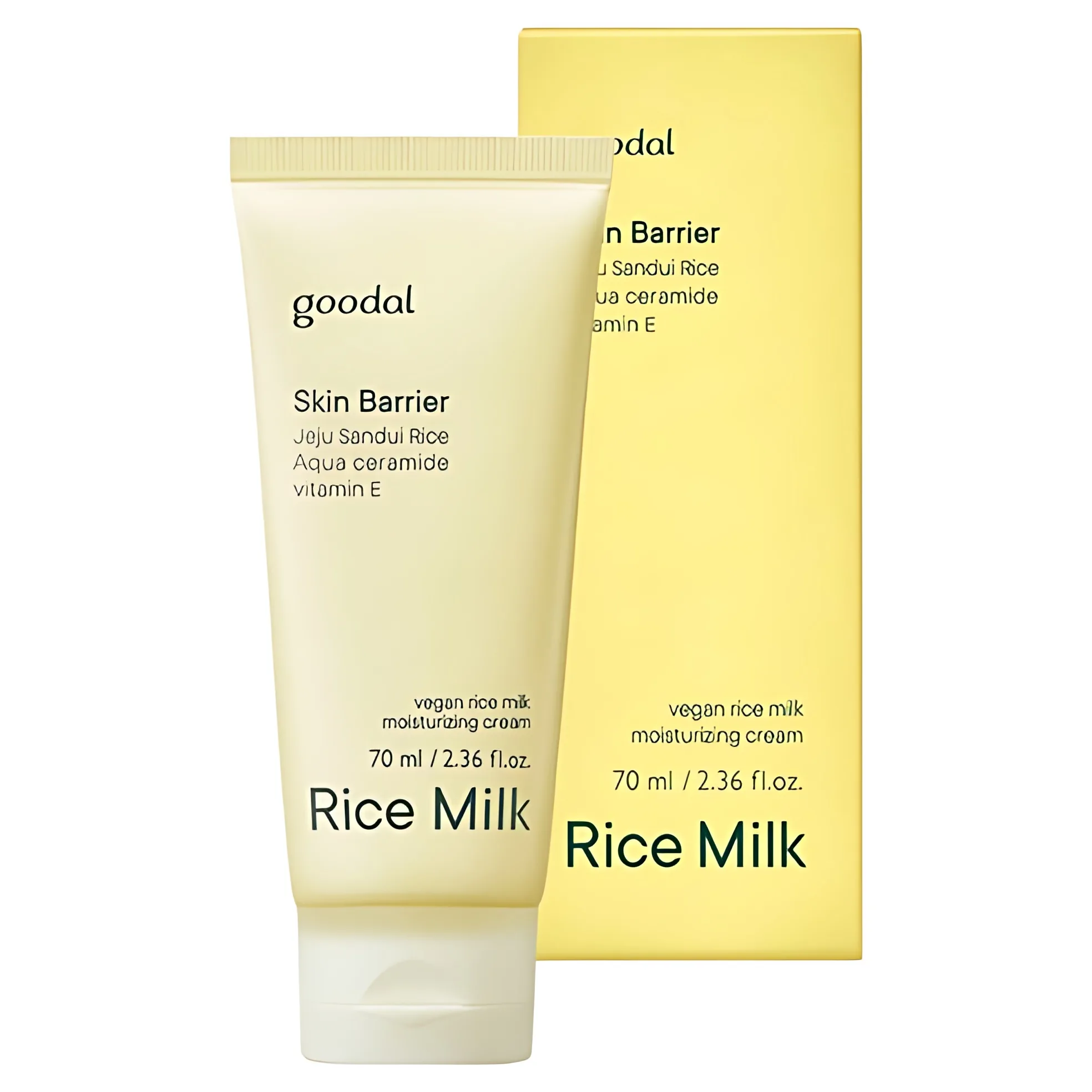 goodal Vegan Rice Milk Moisturizing Cream 70ml