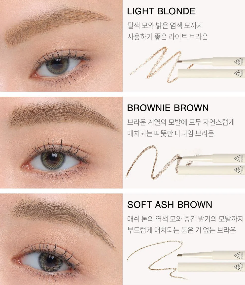 3CE Easy Brow Designing Pencil - EmpressKorea