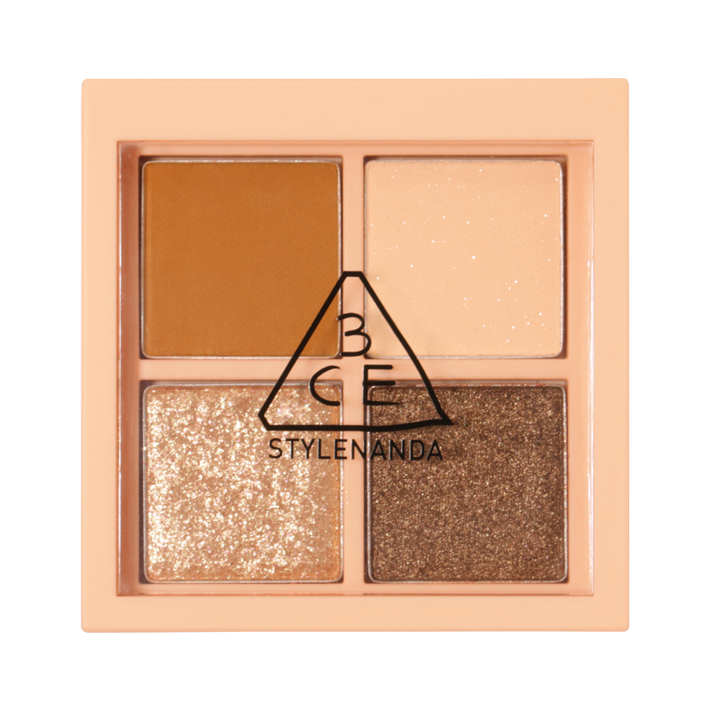 3CE Mini Multi Eye Color Palette #Almond Fudge 3.2g - EmpressKorea