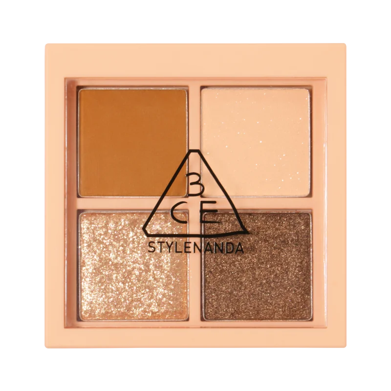3CE Mini Multi Eye Color Palette #Almond Fudge 3.2g - EmpressKorea