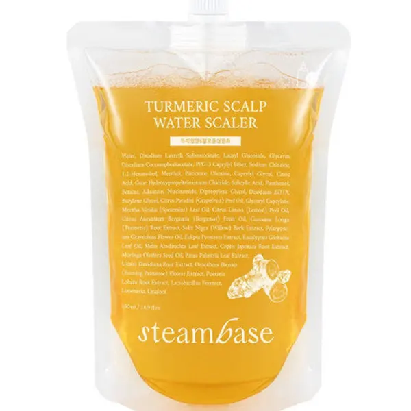 steambase Turmeric Scalp Water Scaler Refill 500ml