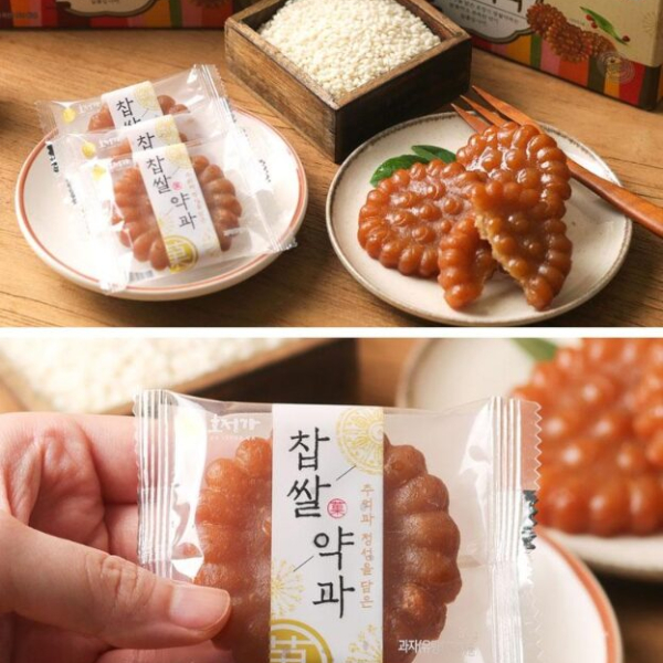 HOJEONG-GA Korean Traditional Glutinous Rice Yakgwa Set 1kg