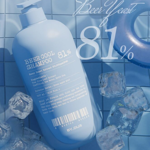 BY_OUR Beer Yeast 81% Cool Shampoo 500ml/1017ml