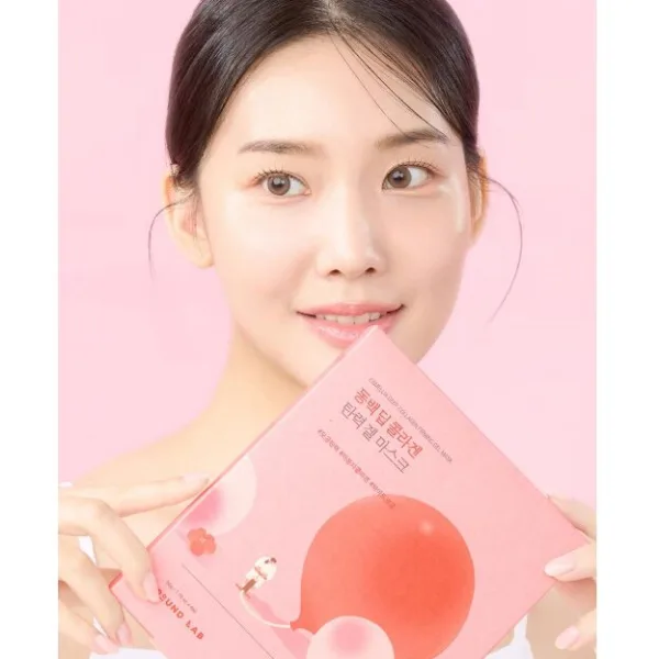 ROUND LAB Camellia Deep Collagen Firming Gel Mask 34g*4sheet