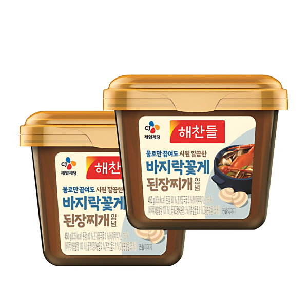 CJ Haechandeul Clam Crab Soybean Paste Stew Seasoning 450g*2pack