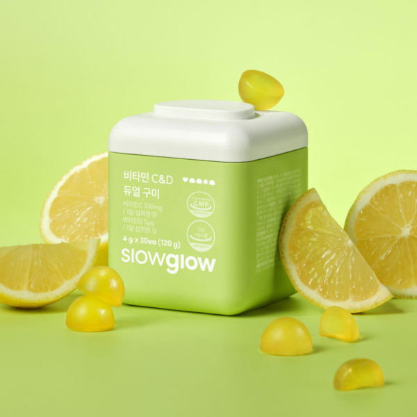 slowglow Vitamin Strong Gummies Vitamin C 30ea 120g