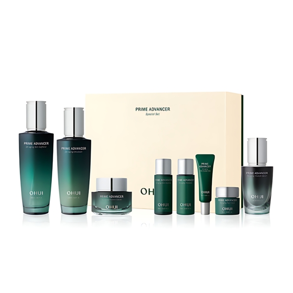 O HUI Prime Advancer Pro Essential Water 150ml+Emulsion 130ml+Protein Cream 25ml