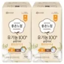 Yuhan-Kimberly  Goodfeel Unscented Sanitary Pad Organic Liner 36pads+36pads - Long