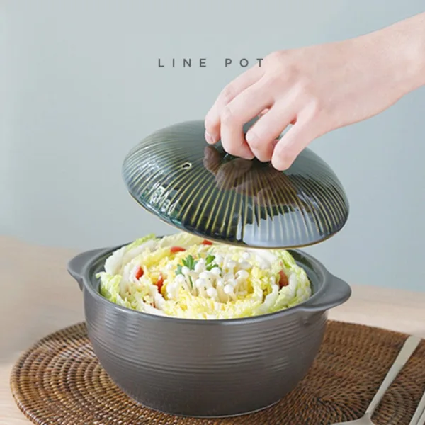 LIHAN Linepot Crack-Free Ttukbaegi Green