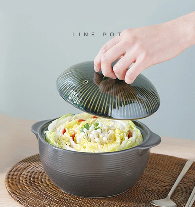 LIHAN Linepot Crack-Free Ttukbaegi Green