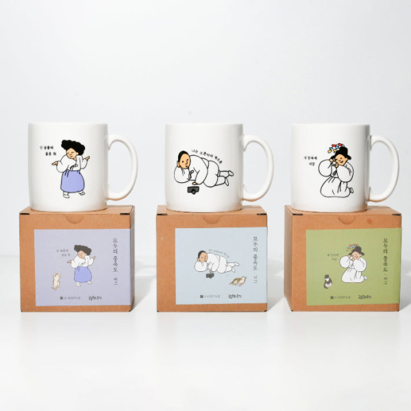 K-Heritage Everyone's Genre Painting Mug