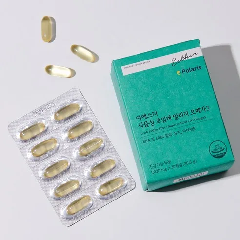 ESTHER FORMULA Lyuh ESTHER PHYTO Supercritical rTG Omega 3 (1020mg × 30 capsules)