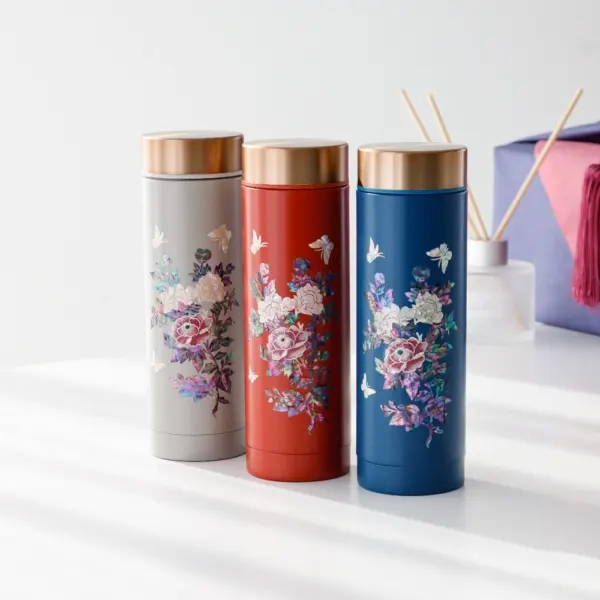 PARKSSI SANG BANG Mother-of-Pearl Color Tumbler-Peony Blossom