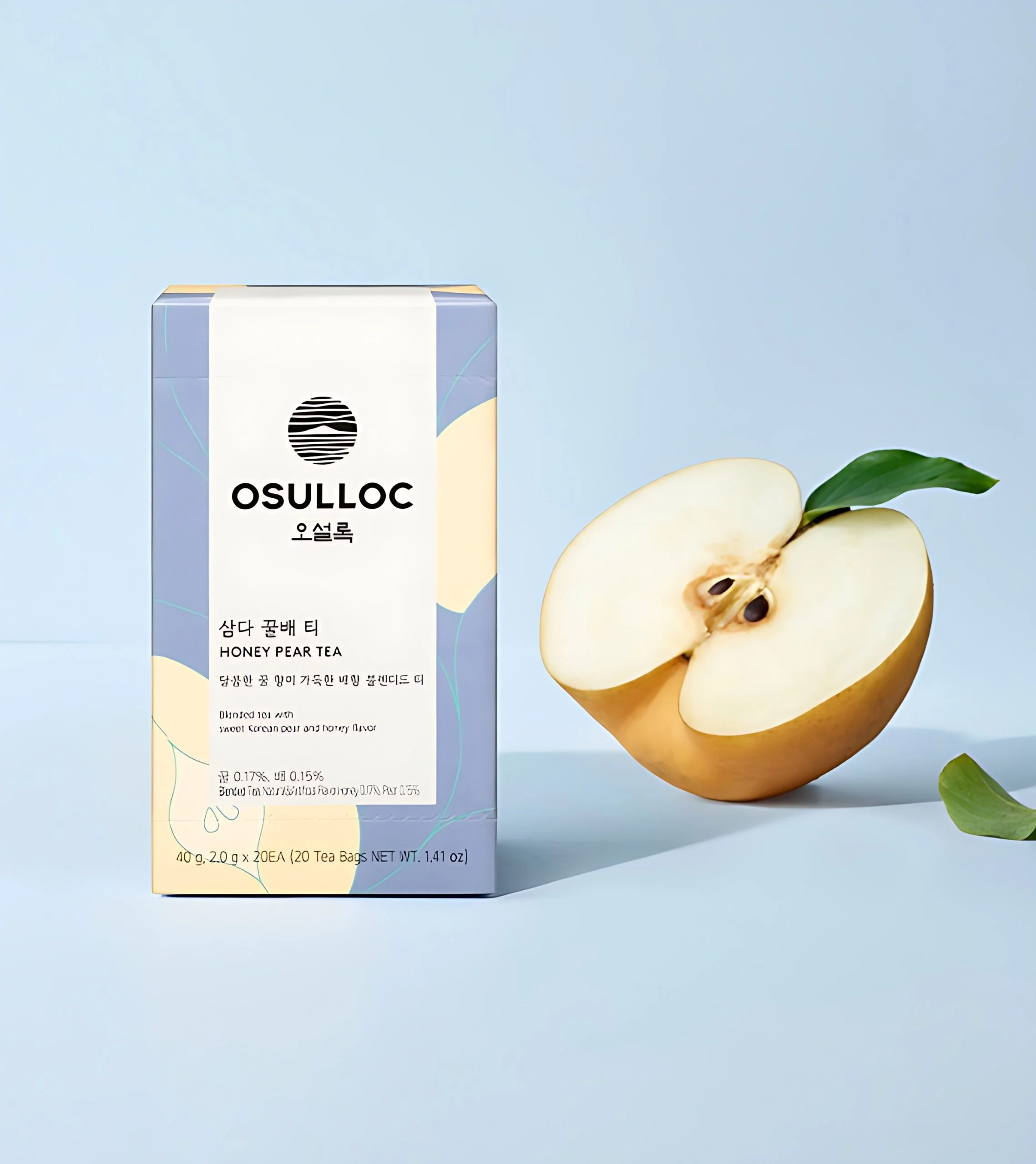 OSULLOC Jeju Samdayeon Honey Pear Tea 2g*20ea