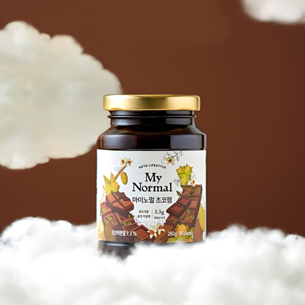 Low-Sugar Chocolate Jam: My Normal Low-Sugar Chocolate Hazelnut Spread – Keto-Friendly (280g)