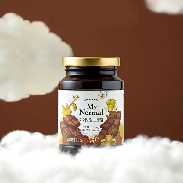 Low-Sugar Chocolate Jam: My Normal Low-Sugar Chocolate Hazelnut Spread – Keto-Friendly (280g)