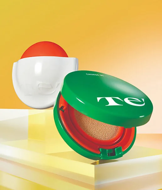 Te CHOROK 35 Tone Up Daily Repeat Sun Cushion 14g - Image 3