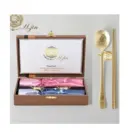 H.jin Turtle Titanium Couple Spoon Set for 2 + Spoon Rest