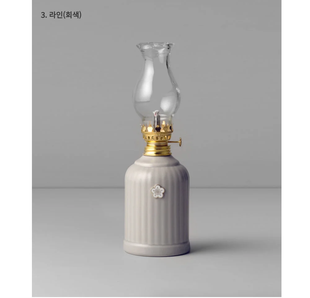 K-Heritage Plum Blossom Oil Lamp - Small - Image 4
