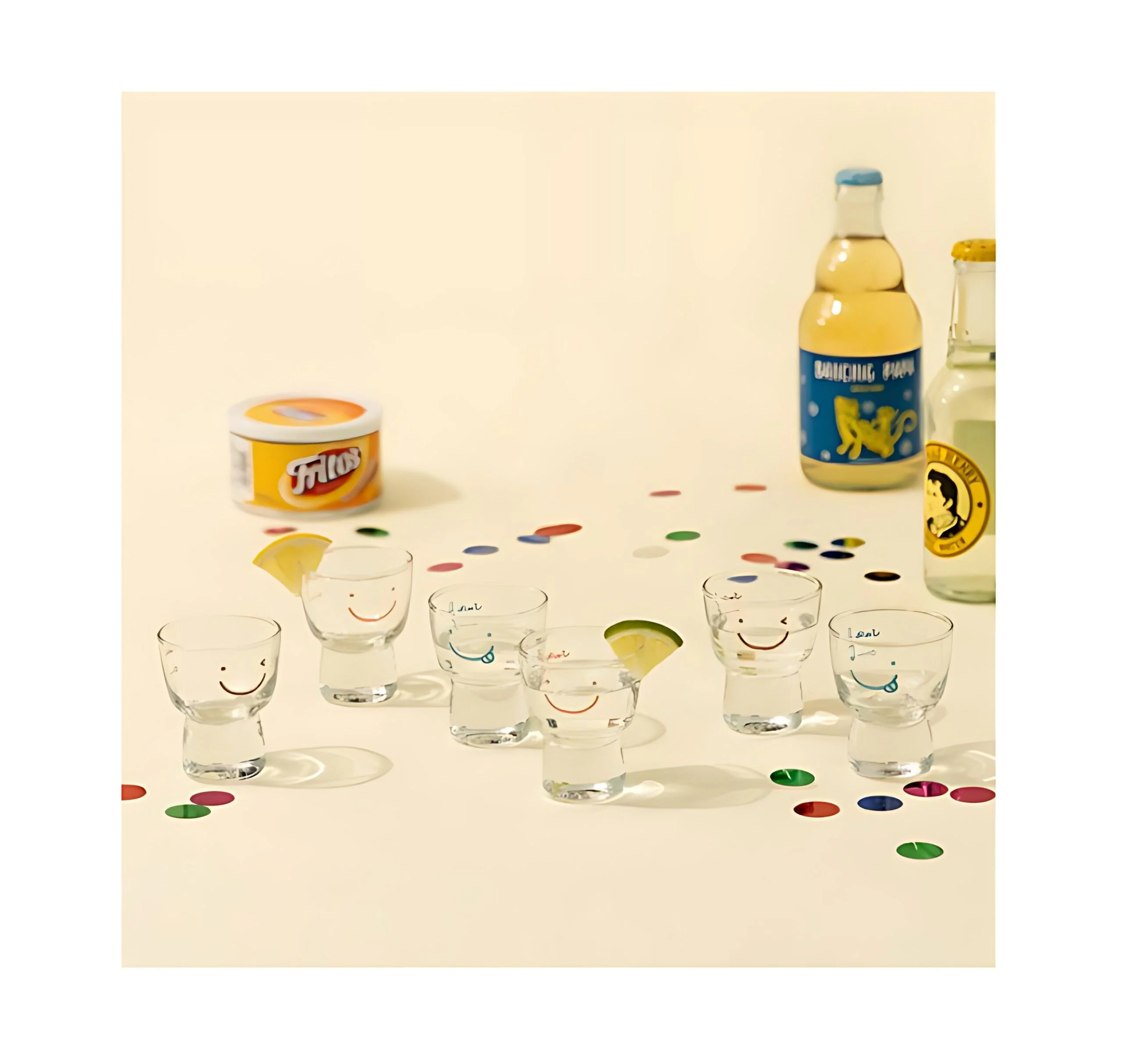 Smile Waggle Waggle Soju Glass 6P SET