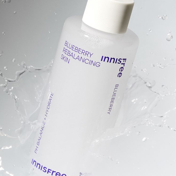 innisfree Blueberry Rebalancing Skin 150ml – Refreshing pH-Balancing Toner