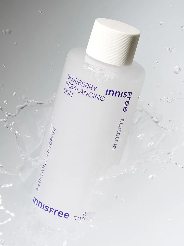 innisfree Blueberry Rebalancing Skin 150ml – Refreshing pH-Balancing Toner