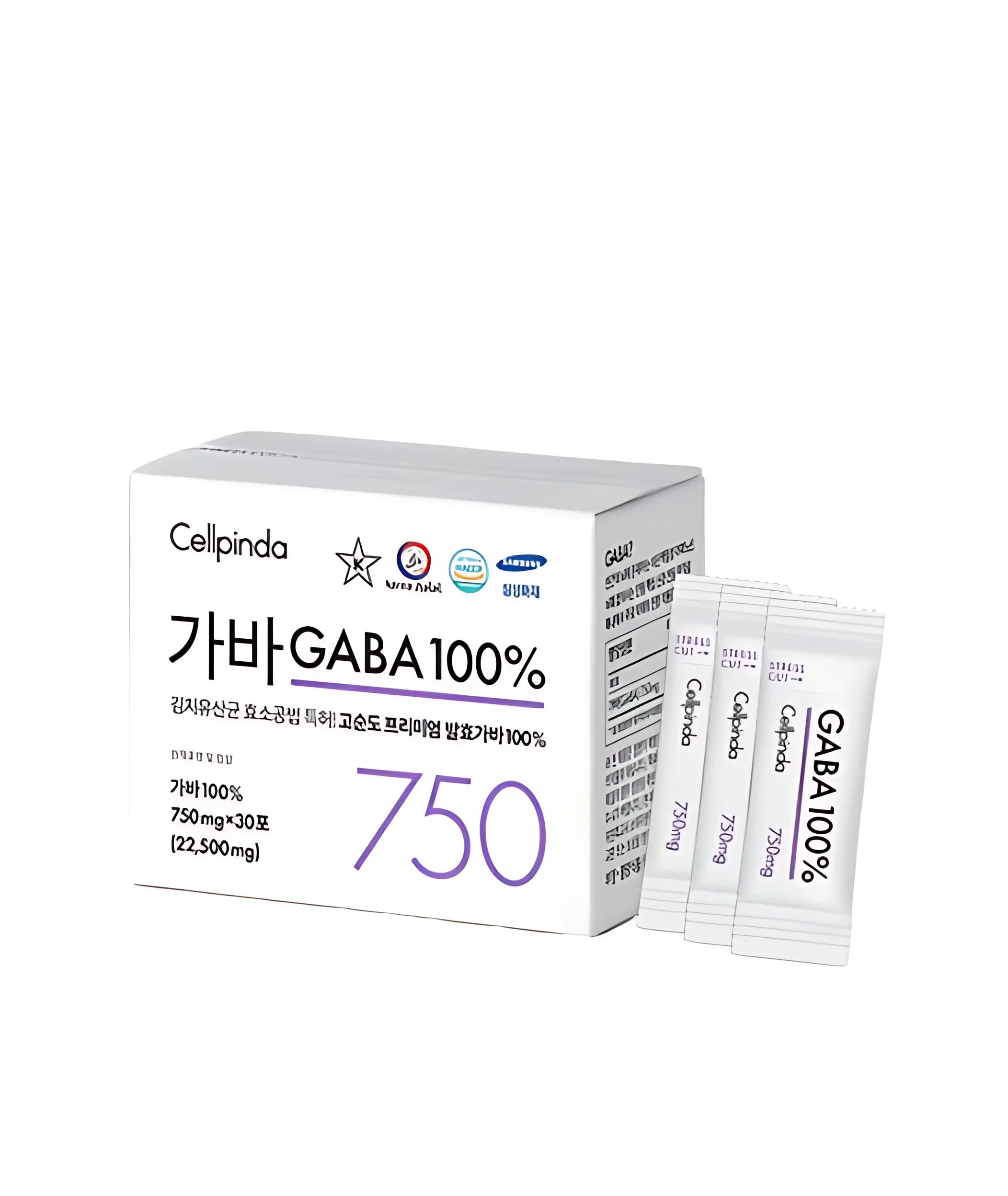 Cellpinda GABA 750mg 100% Kimchi Lactic Acid Bacteria 22.5g 30stick - Image 2