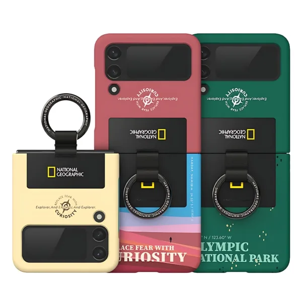 National Geographic Ring Strap Galaxy Z Flip 4 Case