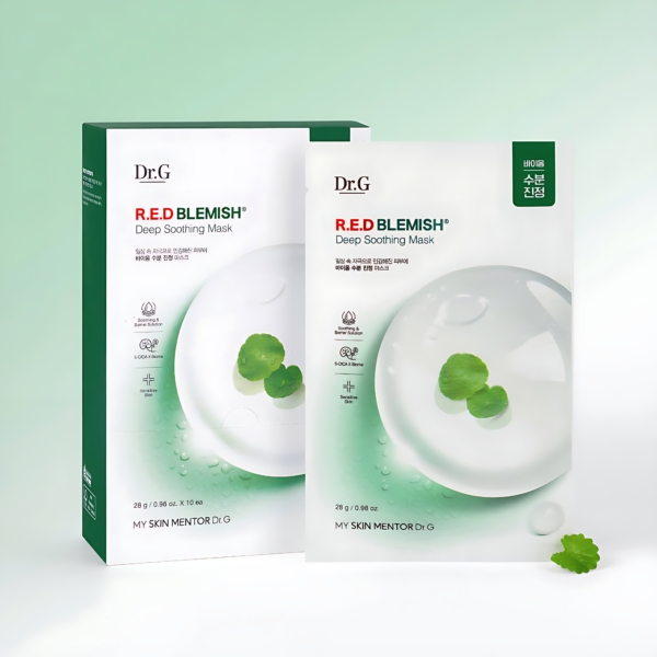 Dr.G Red Blemish Deep Soothing Mask 28g x 10sheets