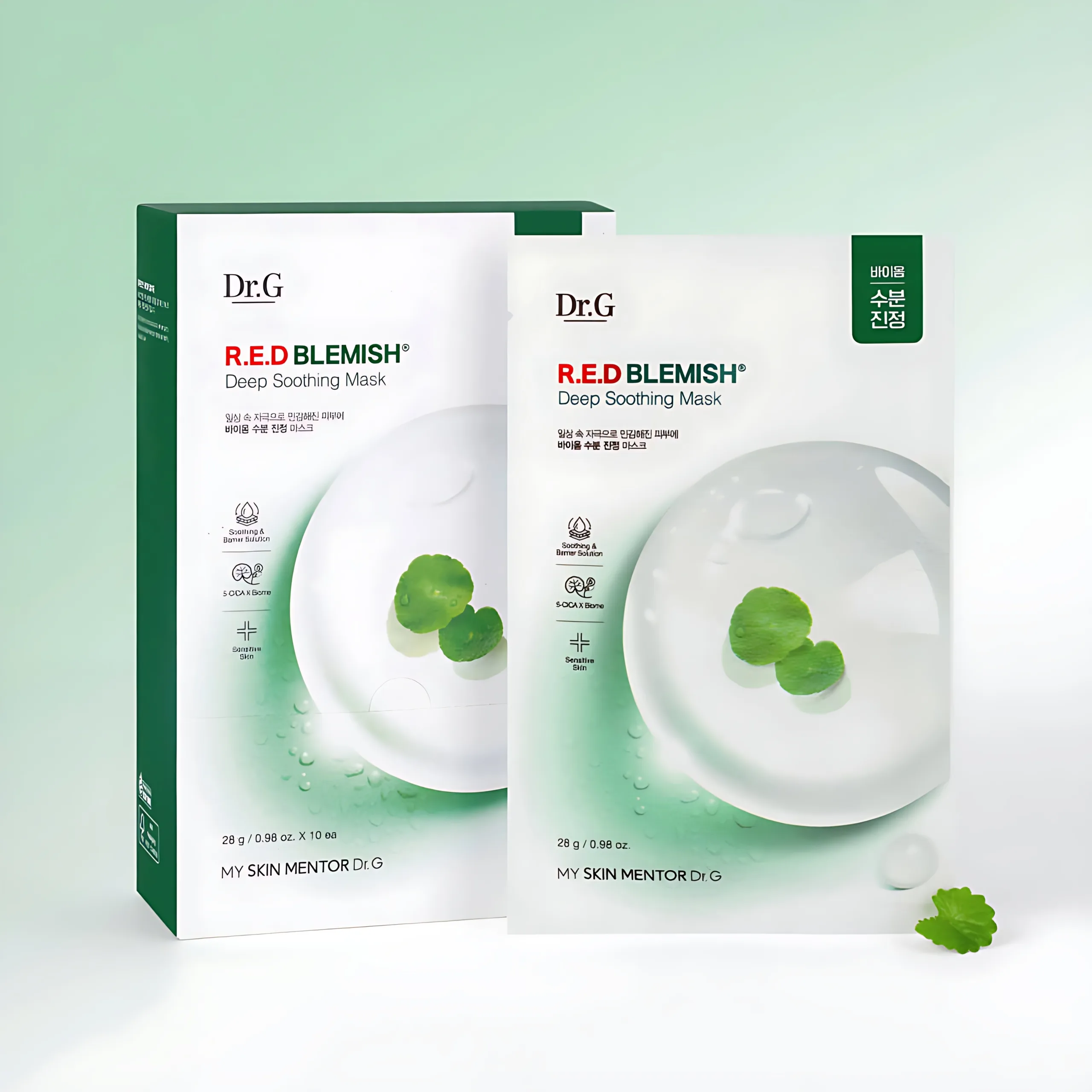 Dr.G Red Blemish Deep Soothing Mask 28g x 10sheets
