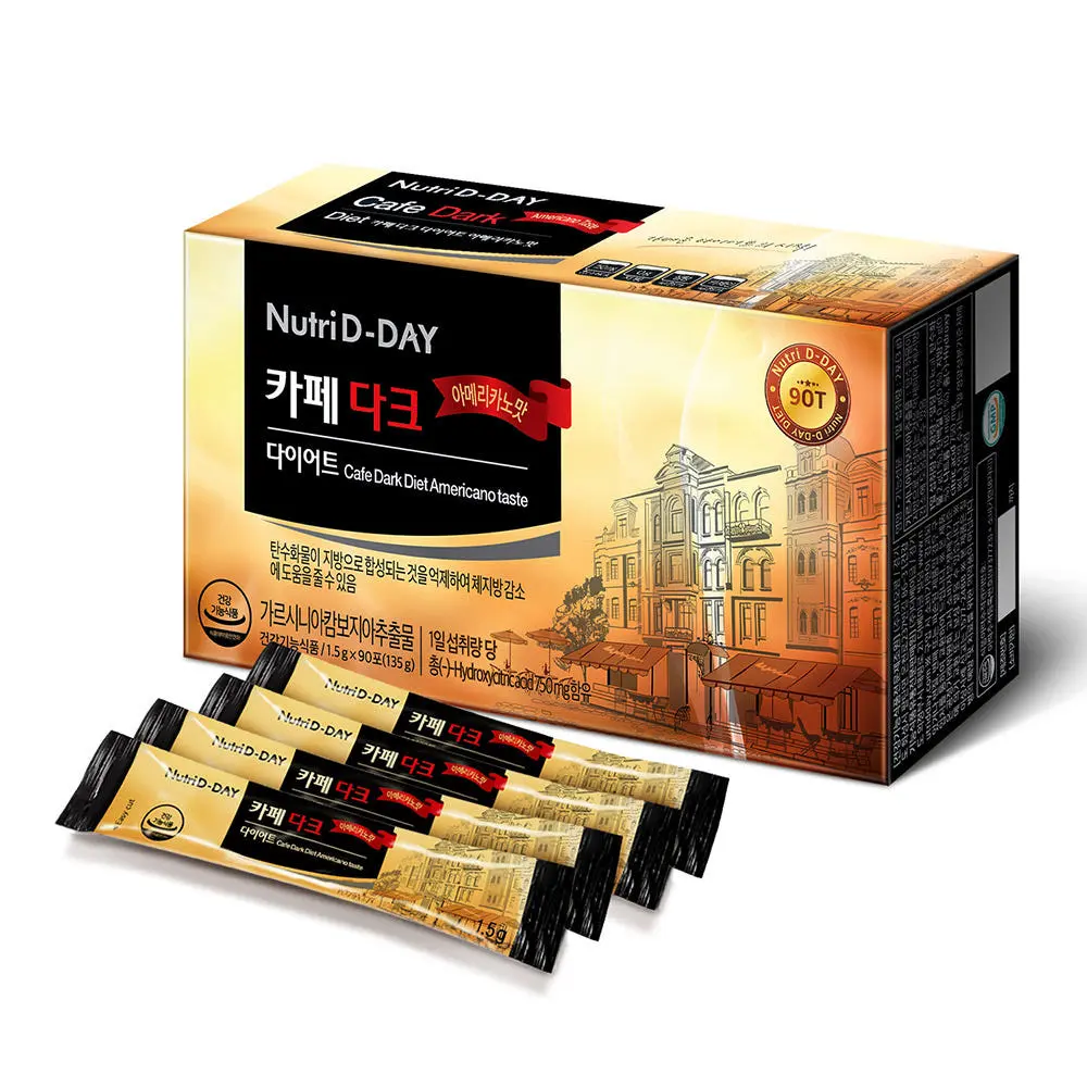 NutriD-DAY Dark Diet Americano Taste 135g 1.5g*90sticks