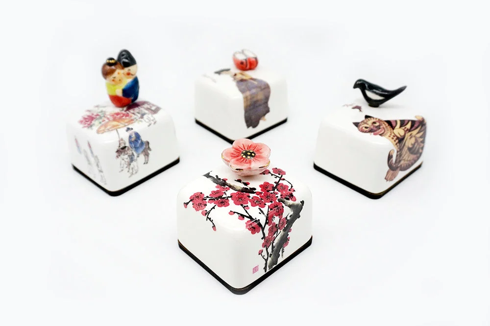 K-Heritage Ceramic Music Box