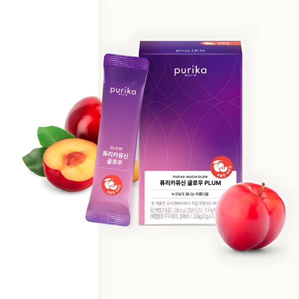 PURIKA MUCIN Glow Plum 20g*10sticks