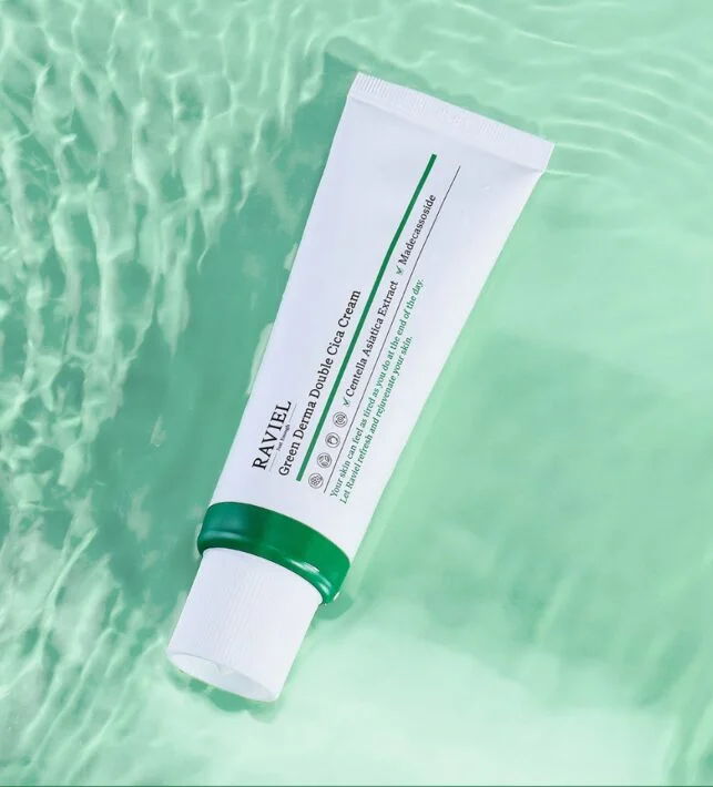 RAVIEL Green Derma Double Cica Cream 50ml - Image 2