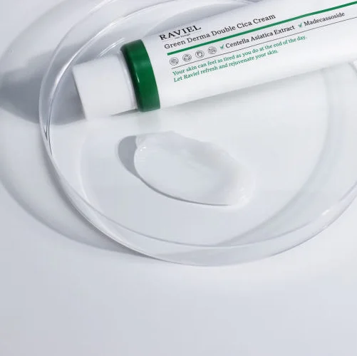 RAVIEL Green Derma Double Cica Cream 50ml - Image 3