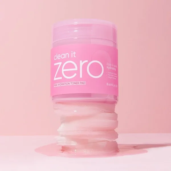 BANILA CO Clean it Zero Pink Hydration Toner Pad 235ml / 70pads - EmpressKorea