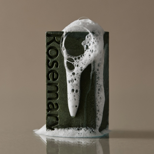 AROMATICA Rosemary Scalp Scaling Shampoo Bar 135g