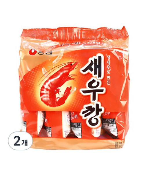 Nongshim Shrimp Snack Mini 30g*4ea*2pack