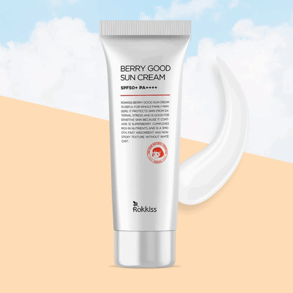 Rokkiss Berry Good Organic/Inorganic Sun Cream SPF50 PA++++ 50ml