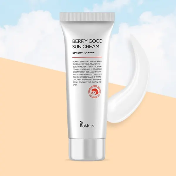 Rokkiss Berry Good Organic/Inorganic Sun Cream SPF50 PA++++ 50ml