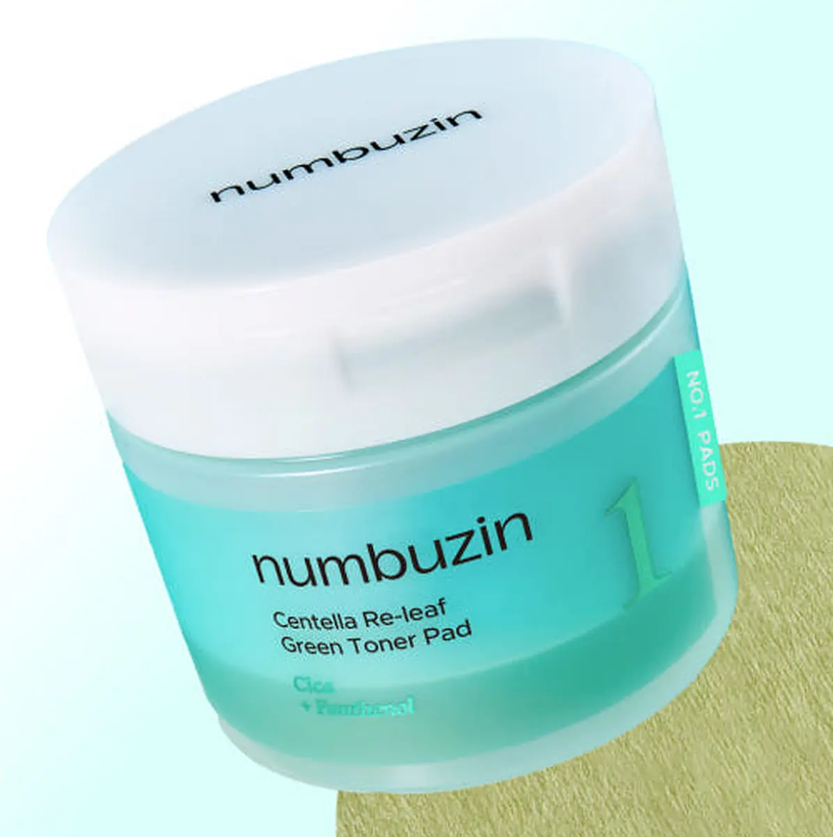 numbuzin No.1 Centella Re-leaf Green Toner Pad 190ml 70EA