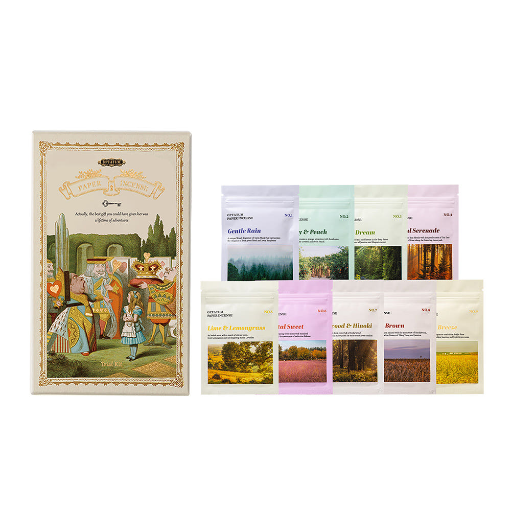 OPTATUM 9 Flavors Paper Incense Trial Kit 36 servings - Image 2