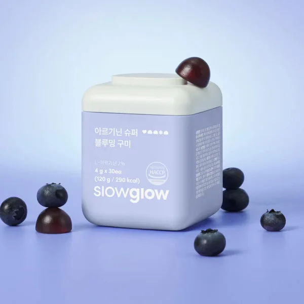 slowglow Blooming Arginine Gummy Arginine 30ea 120g